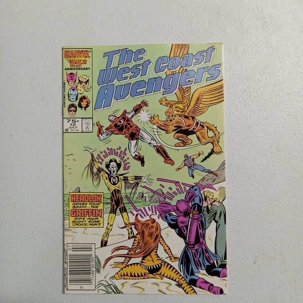 West Coast Avengers #10 (Marvel Comics July 1986)